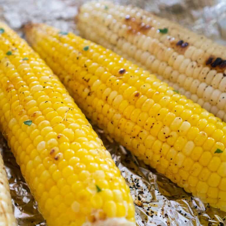 How to Grill Corn in Foil