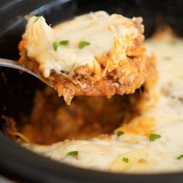 spoonful of lazy lasagna