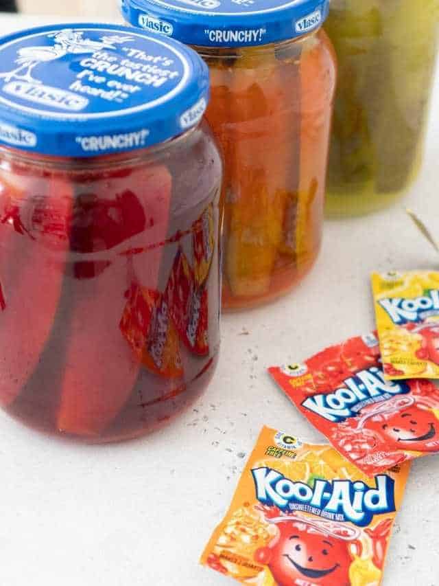 Kool Aid Pickles! Shaken Together