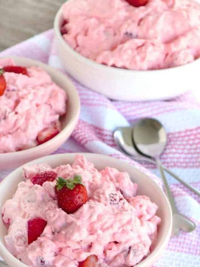 Pink Strawberry Fluff