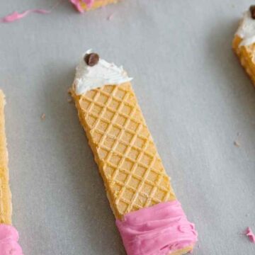 sugar wafer pencil