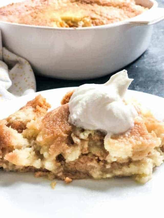 Apple Pie Dump Cake