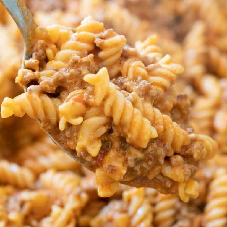 Ground Beef Pasta Skillet Dinner