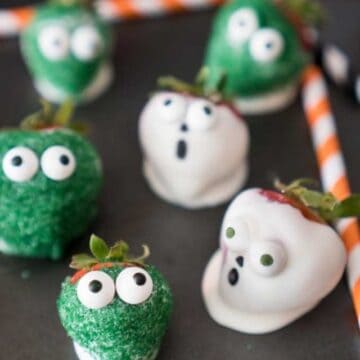 candy covered strawberry zombies