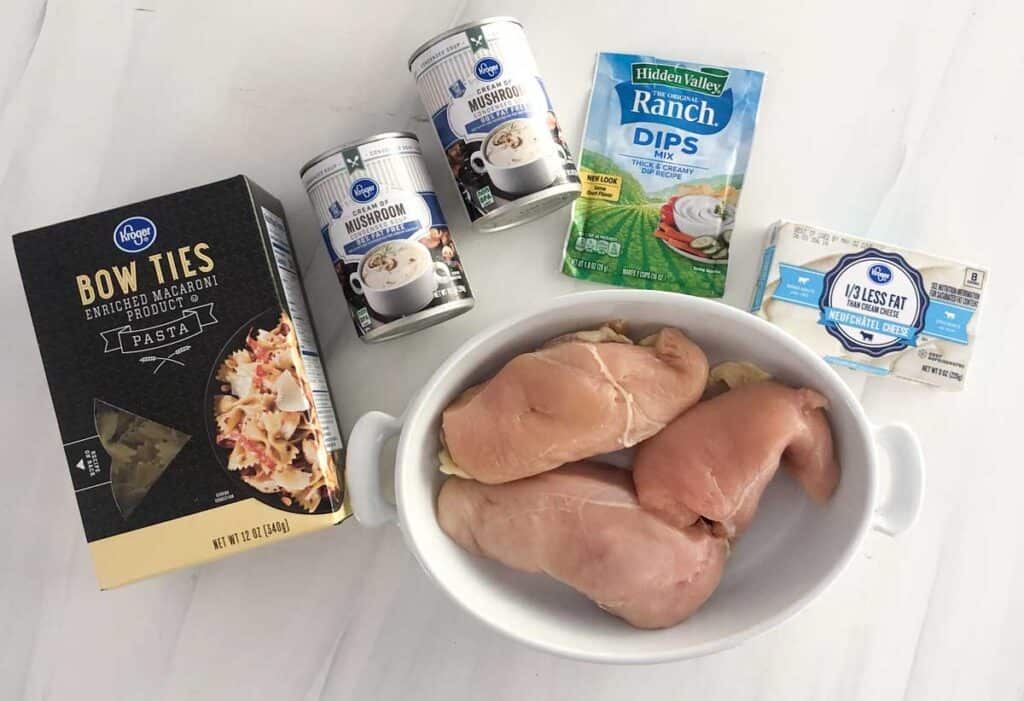 creamy ranch chicken ingredients