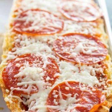 pepperoni pizza boat