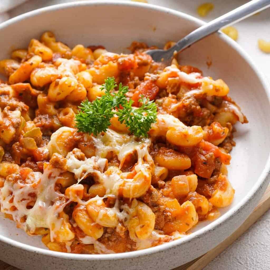 easy ground beef goulash