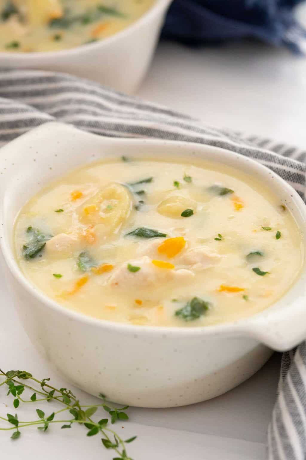 Olive Garden Copycat Chicken Gnocchi Soup Shaken Together