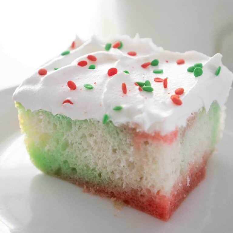 Christmas Poke Cake