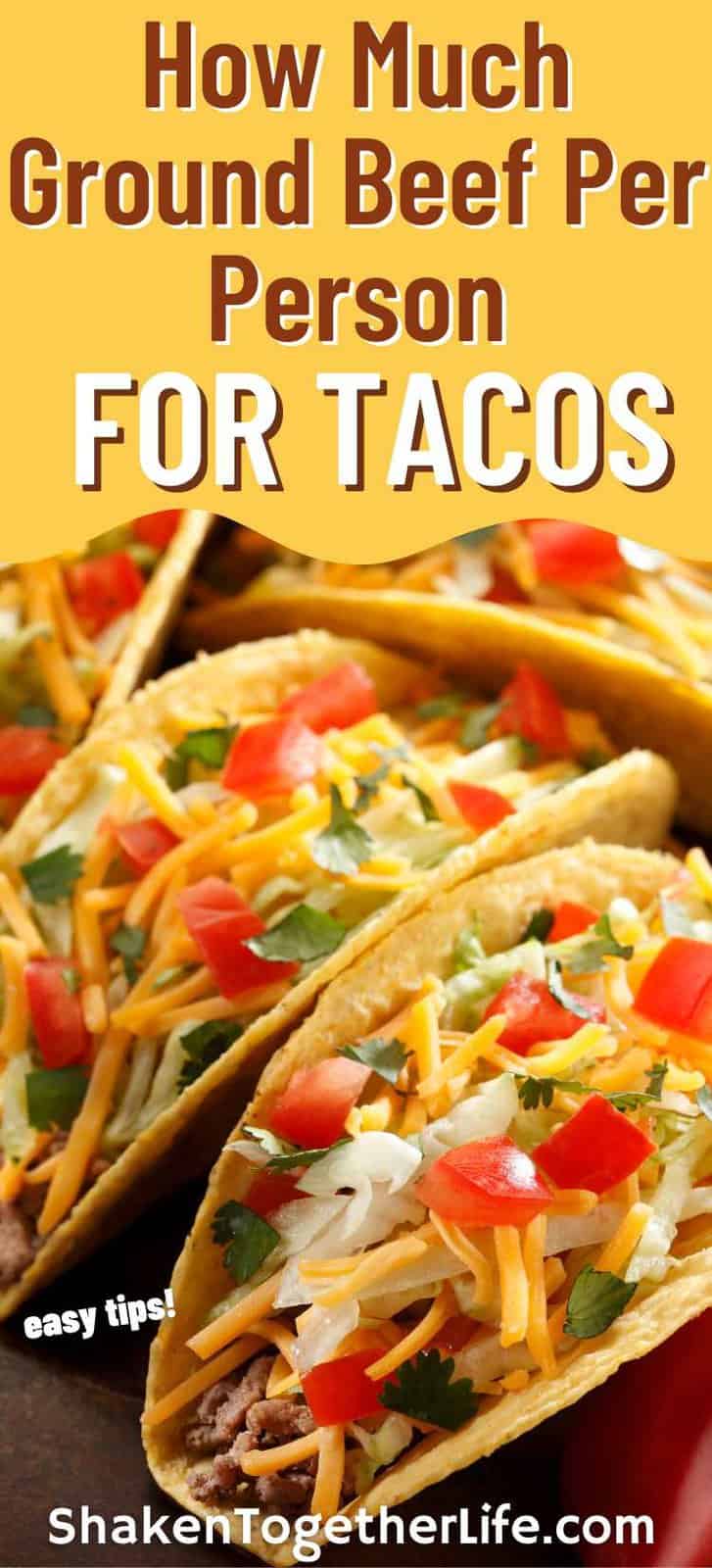 How Much Taco Meat Per Person Shaken Together how-much-taco-meat-per-person-shaken-together