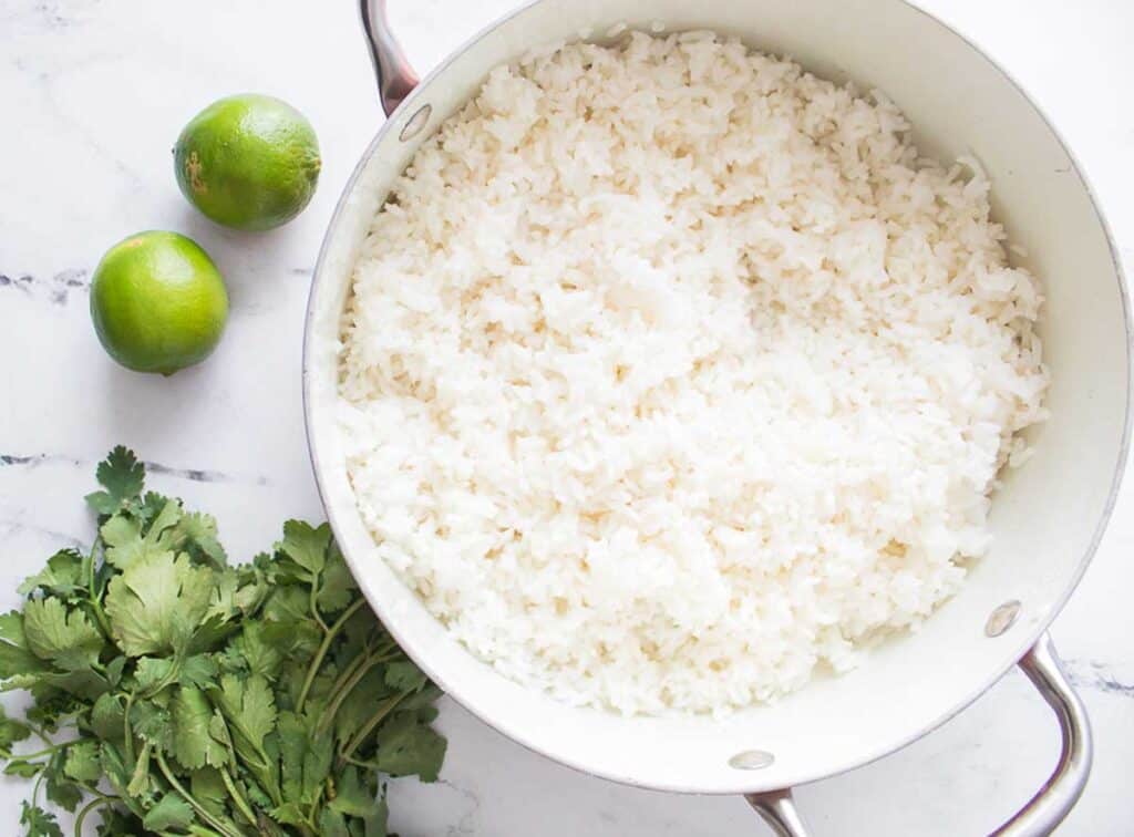 chipotle cilantro lime rice ingredients