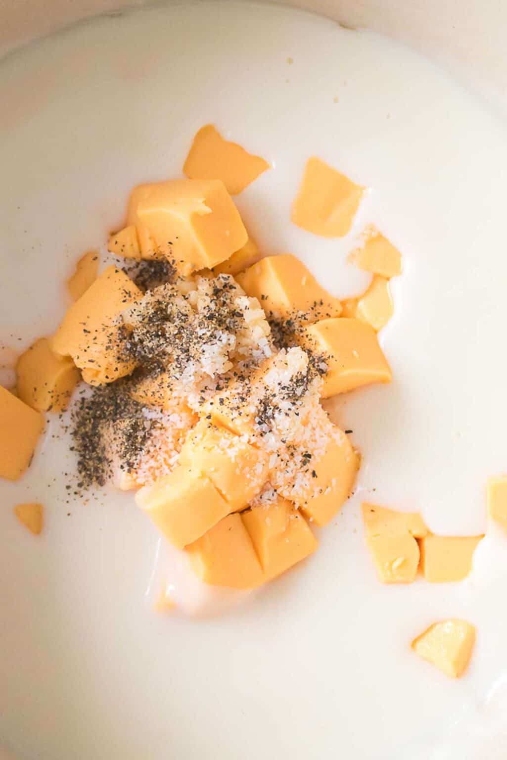 Easy Velveeta Cheese Sauce Shaken Together