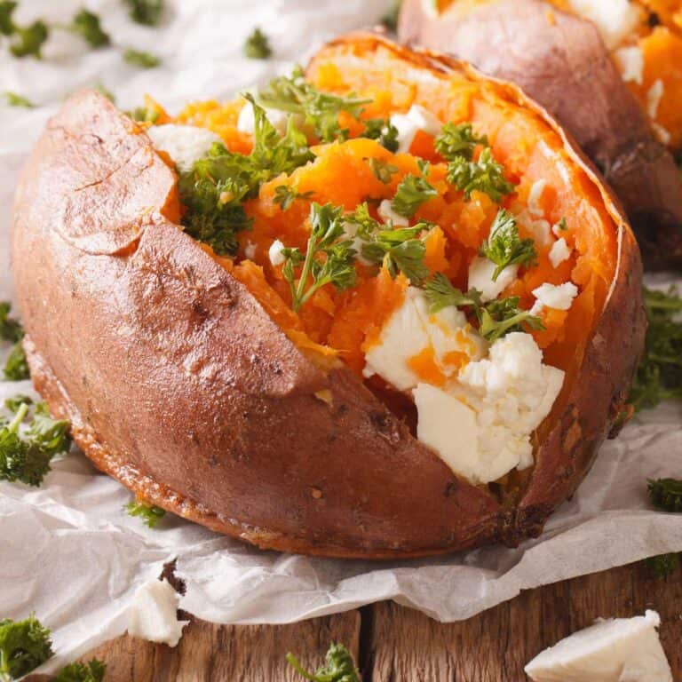 baked sweet potato