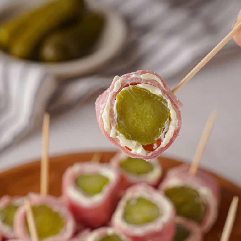 Ham and Pickle Roll Ups