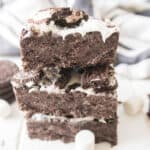 stack of OREO marshmallow bars