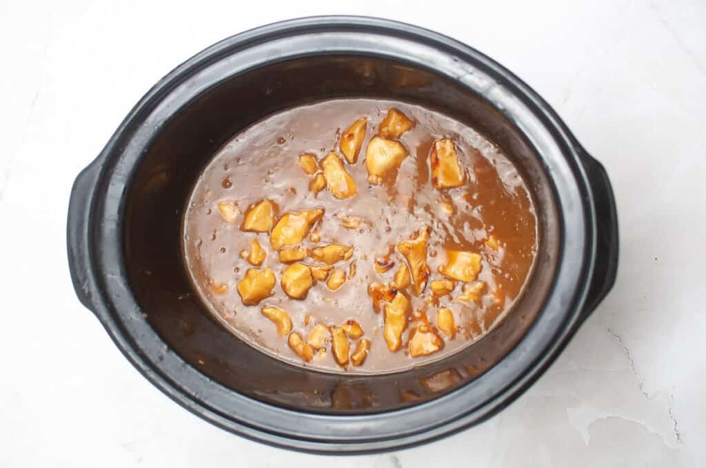 Slow Cooker Teriyaki Chicken in crock pot