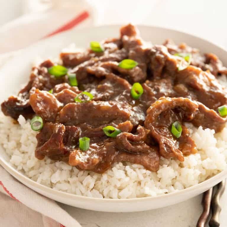 Slow Cooker Mongolian Beef