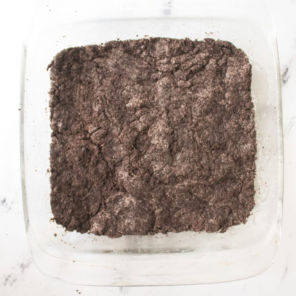 crushed oreos in blender