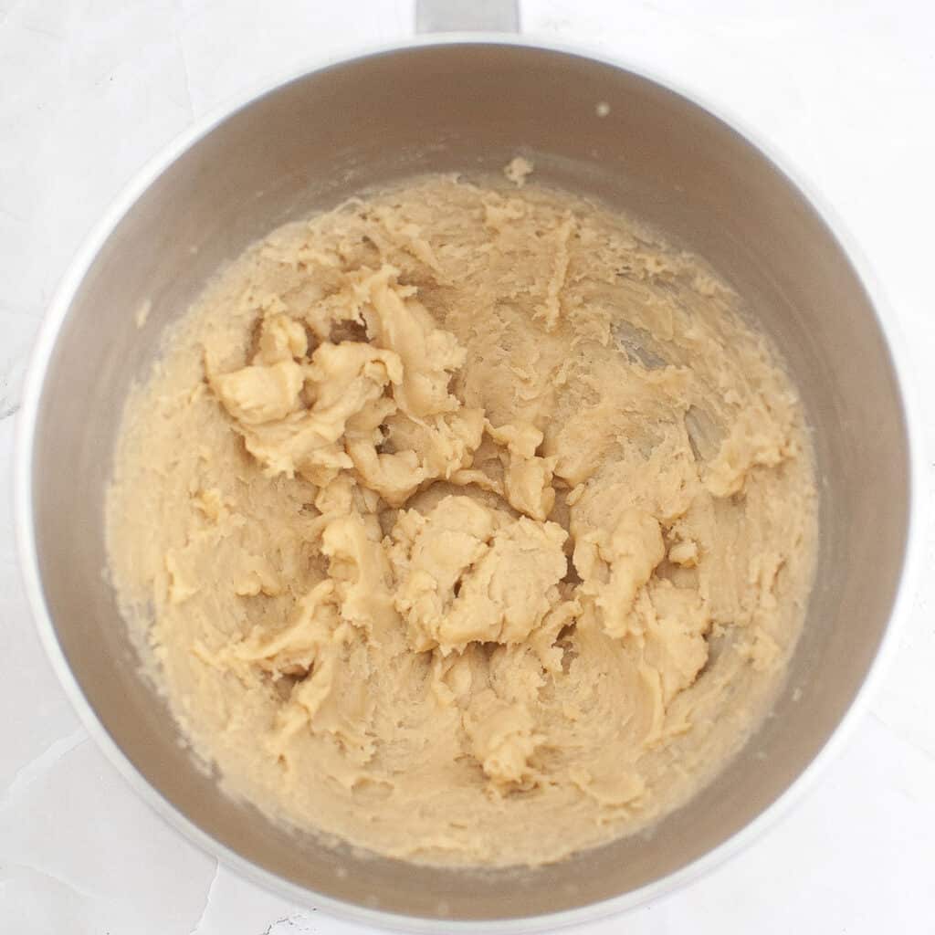 churro dough in bowl