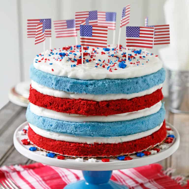 Red, White, and Blue Desserts