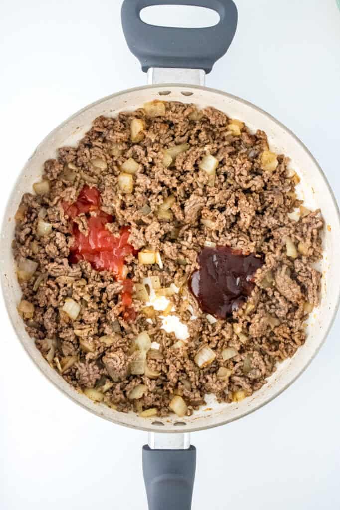 cheeseburger eggroll meat filling