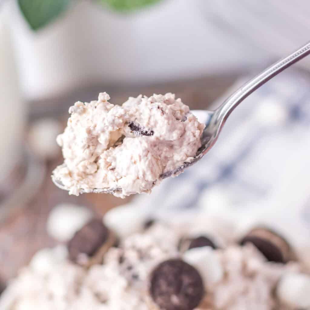 spoon full of oreo fluff