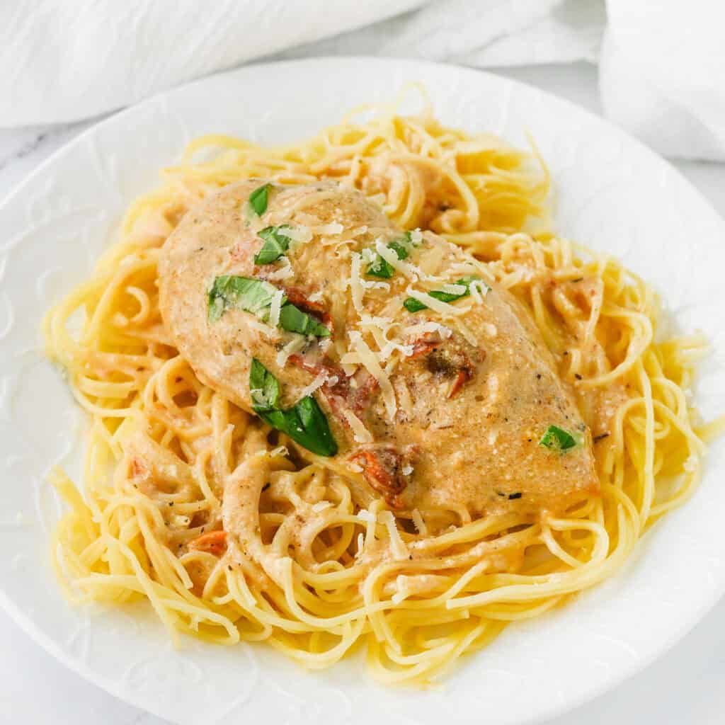 Slow cooker marry me chicken
