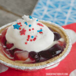 no bake patriotic mini pudding pie