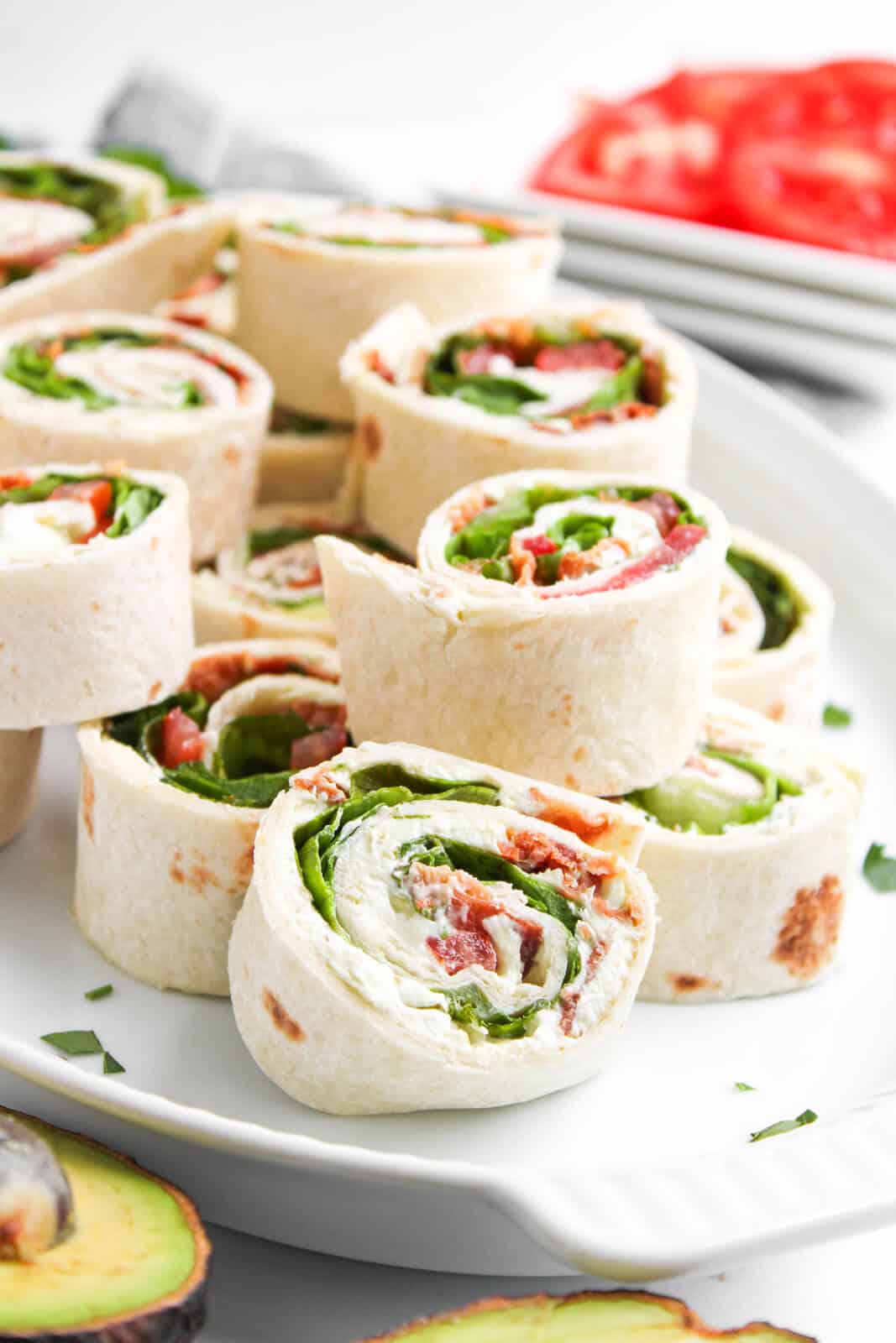 BLT Pinwheels - Shaken Together