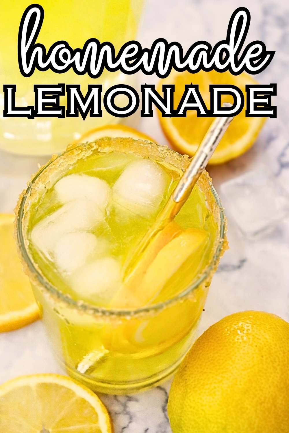 Classic Homemade Lemonade Shaken Together