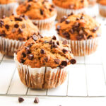 pumpkin chocolate chip muffins