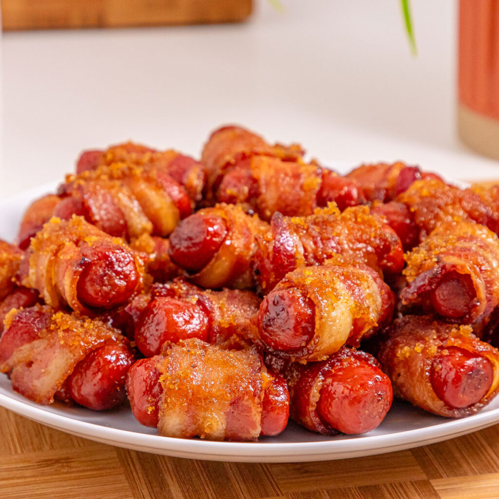 bacon wrapped little smokies