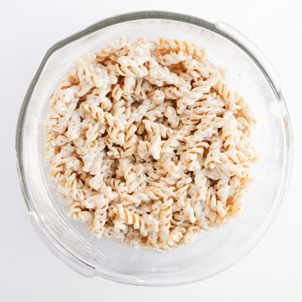 rotini with pasta salad dressing